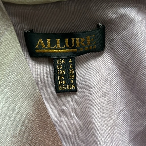 Retro 30s 40s Fitted midi dress SZ 2-4 - Picture 6 of 12